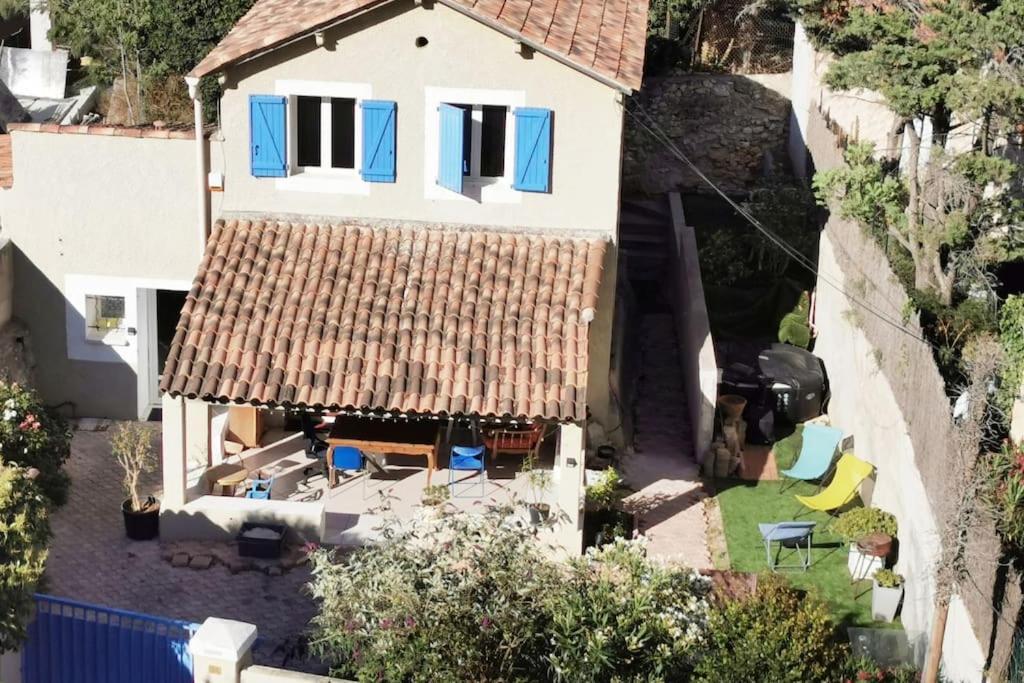 Villa Sidonie : Jardin+Jacuzzi En Ete, Plage A 17Min A Pied マルセイユ エクステリア 写真